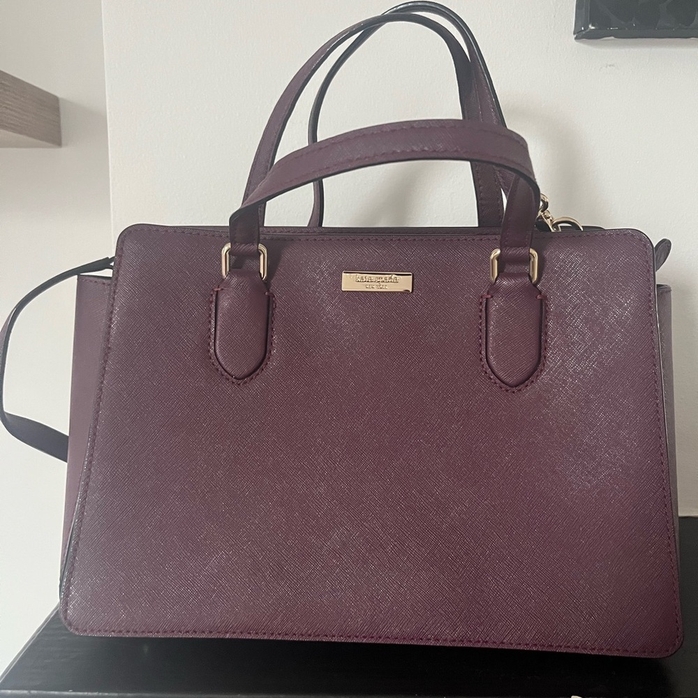 Kate Spade Women's Satchel in Deep Purple